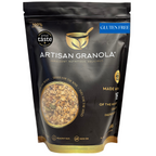 Award winning gluten-free Artisan Granola made with gluten-free oats, nuts and seeds, baked in small batches for a crunchy, nourishing breakfast.
